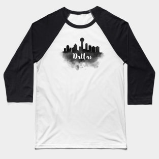 Dallas watercolor Baseball T-Shirt